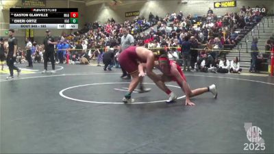 185 lbs Cons. Semi - Easton Glanville, MAGA vs Emeri Ortiz, Kastner