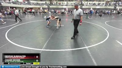 103 lbs Round 2 - Memphis Burkhalter, Sarbacker Wrestling Academy vs Conner Becker, Victory School Of Wrestling