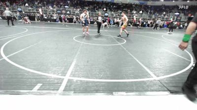 218 lbs Quarterfinal - Ryder Smith, Power Rangers vs Dallen Kanngiesser, Cywc
