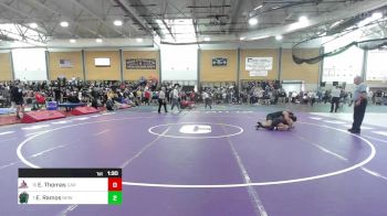 145 lbs Quarterfinal - Elena Thomas, Carver vs Esmeralda Ramos, Norwalk