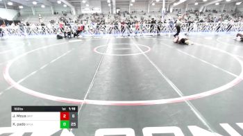 160 lbs Rr Rnd 1 - Juan Moya, Grit Mat Club Red vs Keegan Pado, Spladle City