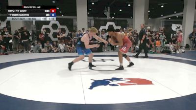 125 kg Champ. Rd Of 32 - Timothy Gray, Husky Elite Wrestling Club vs Tyson Martin, Askren Wrestling Academy
