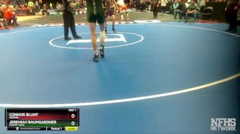 157-2A Quarterfinal - Jeremiah Baumgardner, Monte Vista vs Connor Blunt, Meeker