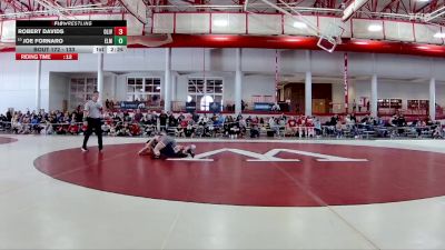 133 lbs Cons. Round 2 - Joe Fornaro, Elmhurst University vs Robert Davids, Olivet