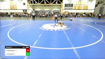 125D lbs Rr Rnd 3 - Kevin Riedinger, Bloomsburg vs Jared Chuqulin, Liu