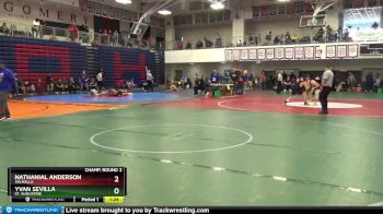 170 lbs Champ. Round 2 - Nathanial Anderson, Valhalla vs Yvan Sevilla, St. Augustine