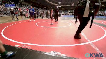 43 lbs Round Of 16 - Tucker Wishard, Claremore Wrestling Club vs Rafe Evans, Tiger Trained Wrestling