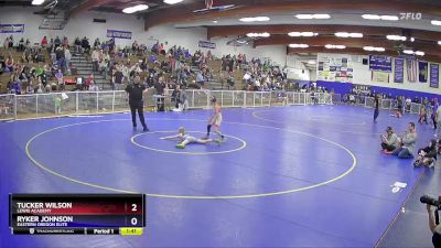 70 lbs Round 3 - Tucker Wilson, Lewis Academy vs Ryker Johnson, Eastern Oregon Elite