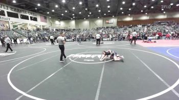 89 lbs Quarterfinal - West Thompson, Yerington Lions WC vs Luke Stepanick, MatTime