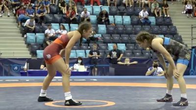 46 kg Final 3-5 - Ava Renee Ward, United States vs Sviatlana Katenka, Belarus