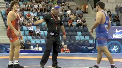 110 kg Repechage #2 - James Anthony Mullen III, United States vs Lyova Sargsyan, Armenia