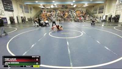 150 lbs Cons. Round 4 - Toby Lucas, Huntington Beach vs Javan Bishara, Royal