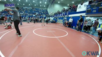 76 lbs Rr Rnd 4 - Colden Nebel, Elgin Wrestling vs Mason Giberti, Mustang Bronco Wrestling Club