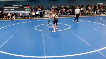 126 lbs Round 1 (16 Team) - Jakson McFarland, Columbus vs Owen Launer, Kearney JV