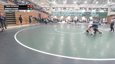 150 lbs Cons. Round 4 - Jeremiah Chavez, Green Valley vs Drew Peterson, San Marcos