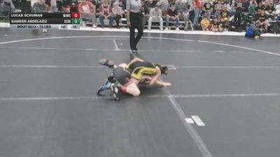 75 lbs Champ. Rd Of 64 - Sameer Abdelaziz, Scorpions vs Lucas Schuman, Mat Assassins Wrestling Club