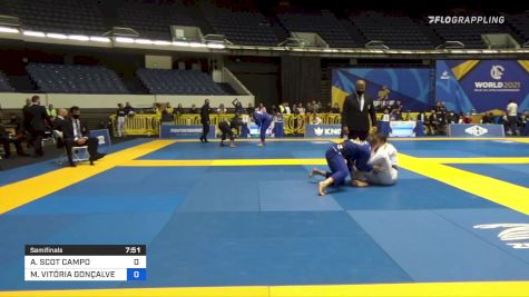 AMY SCOT CAMPO vs MARIA VITÓRIA GONÇALVES RUFFATTO 2021 World Jiu-Jitsu IBJJF Championship