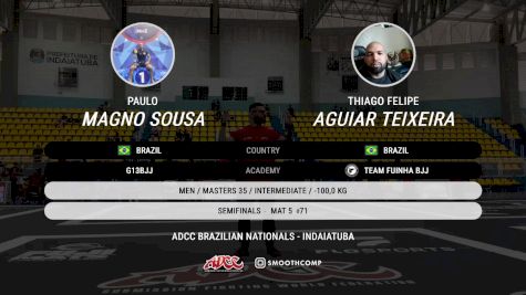 PAULO MAGNO SOUSA vs THIAGO FELIPE AGUIAR TEIXEIRA 2025 ADCC Brazilian Nationals