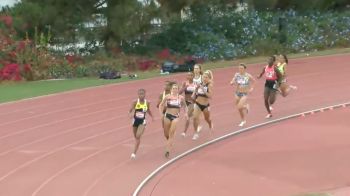 Women's 800m, Heat 1 - Four Women Run 2-Flat!