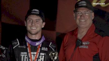 Logan Seavey's First Win Of 2021 Comes At Lawrenceburg During Indiana Sprint Week