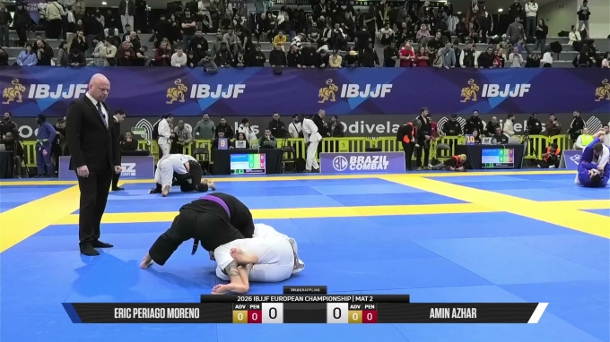 Amin Azhar vs Eric Periago Moreno 2026 European Jiu-Jitsu IBJJF ...