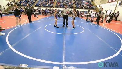 70-74 lbs Rr Rnd 2 - Kennedy Scott, Salina Wrestling Club vs Joely Hunt, Vian Wrestling Club