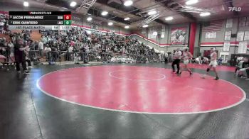 132 lbs 1st Place Match - Erik Quintero, Lakeside vs Jacob Fernandez, Bonita