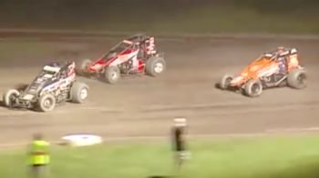 Feature Replay | USAC Indiana Sprint Week at Gas City I-69 Speedway