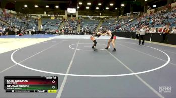 135 lbs Cons. Round 1 - Neveah Brown, Bonner Springs vs Katie Kuhlman, Great Bend