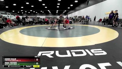 85 lbs Round 2 (8 Team) - Aiden DAlie, LAW/Crass Wrestling vs Reed Reiner, Death Squad Wrest