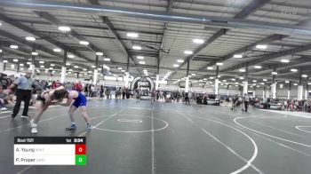 157 lbs Semifinal - Alex Young, Vento Aureo vs Peyton Proper, Unattached