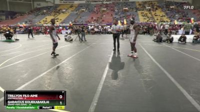 197 lbs Semis & 3rd Wb (16 Team) - Garavous Kouekabakilaho, Grand View (Iowa) vs Trillyon Fils-Aime, Southeastern