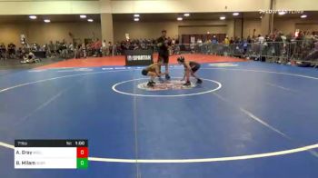 71 lbs Consolation - Anthony Gray, Wellington Wrestling Club vs Benjamin Milam, Scorpion Wrestling Club