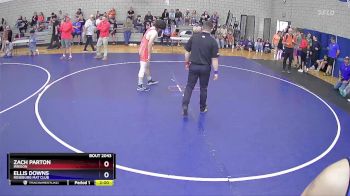 165 lbs Champ. Round 1 - Zach Parton, Irrigon vs Ellis Downs, Roseburg Mat Club