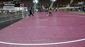 103 lbs Quarterfinal - Annalise Maralit, Presbyterian vs Alexandria Evans, University Of Rio Grande