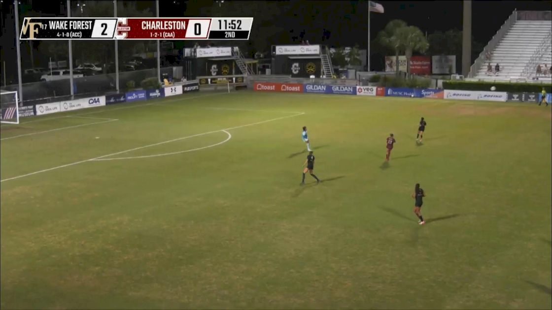 Wake Forest Women's Soccer vs Charleston | Full Replay