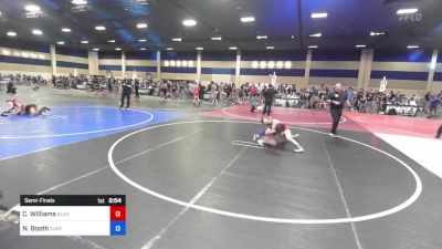 109 kg Semifinal - Carlie Williams, Blazers WC vs Nohea Booth, Surfside RTC