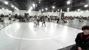 58 lbs Quarterfinal - Leo Clark, Stout Wr Acd vs Kensey Morales, BlackCat WC