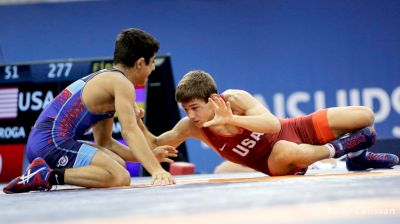 51 kg Final 3-5 - Nathanael John Jesuroga, United States vs Tigran Buniatyan, Armenia