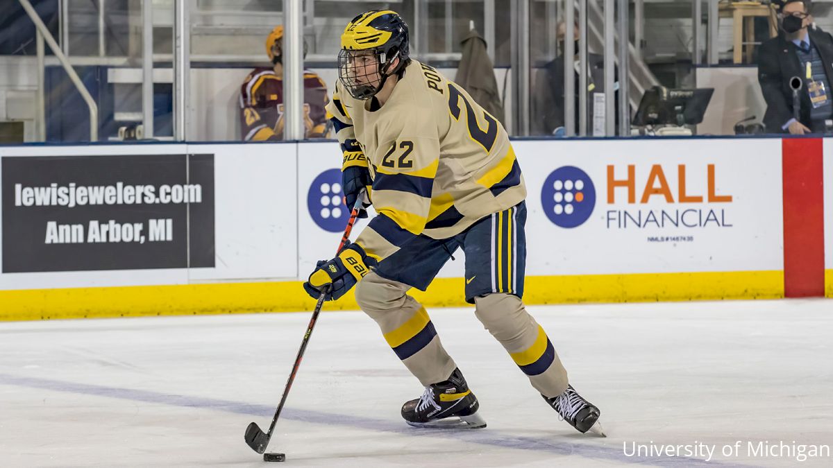 Michigan Wolverines Strut NCAA Hockey In 2021 NHL Draft