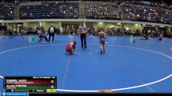 65 lbs Semifinal - Gabriel Jasso, Pursuit Wrestling Minnesota vs Elijah Porter, Charlotte