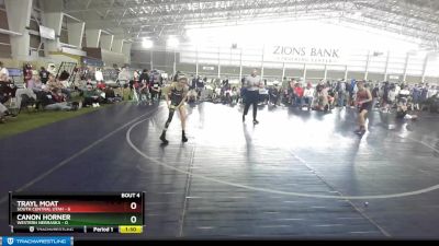 92 lbs Round 2 (4 Team) - Canon Horner, Western Nebraska vs Trayl Moat, South Central Utah