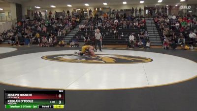 165 lbs Semifinal - Keegan O`Toole, Missouri vs Joseph Bianchi, Little Rock