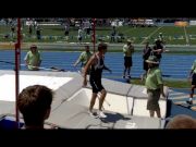 Logan Pflibsen sets new IHSA State Meet record in the Pole Vault with a 17' 1" vault