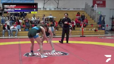 124 lbs Cons. Semi - Erica Grant, Evergreen State vs Ellabelle Taylor, Evergreen State