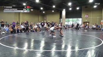 116 lbs Round 2 (6 Team) - Ty Bowser, Tasmanian Devils vs Landon Incorvaia, Williamson County WC