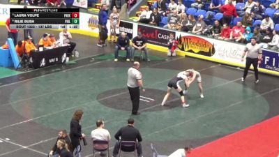 137 lbs Round Of 16 - Laura Volpe, Parkland vs Rilie Bush, Philipsburg-Osceola