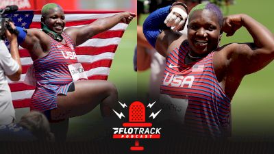 Raven Saunders Electric Winning Olympic Shot Put Silver Medal