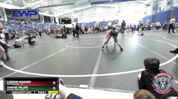 72 lbs Semis (4 Team) - Landon Wagner, Slyfox Silver vs Thayne Miller, Victory Wrestling