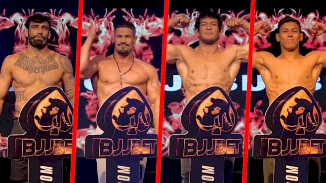 BJJ Bet II Official Weigh-In Results